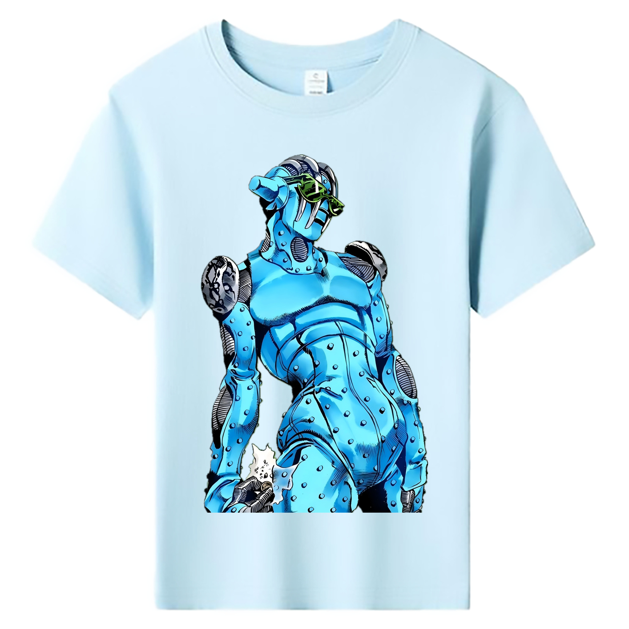 （画像用） ジョジョの奇妙な冒険 JoJo's Bizarre Adventure 綿100％キッズTシャツ（フロントプリント）